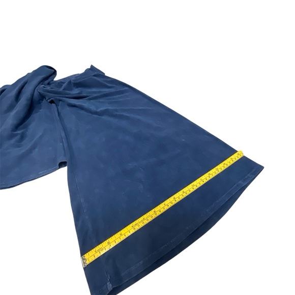 Doodle by Inoah Wide Stretch Palazzo style Pants. Sz Medium.  Blue - Picture 6 of 8